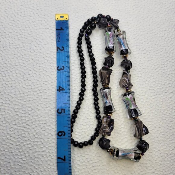 BLACK Bead Necklace Casual Boho Summer Fashion Trendy Necklace - Picture 5 of 6